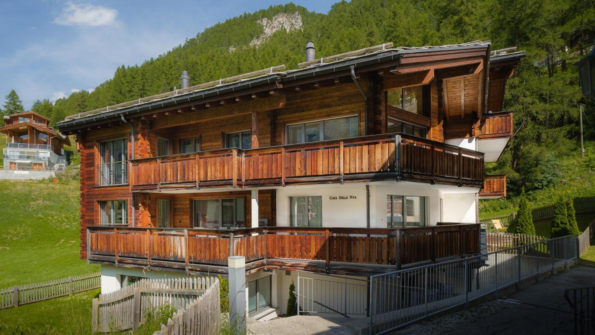 Casa Della Vita By Zermatt Premium Apartments Екстер'єр фото